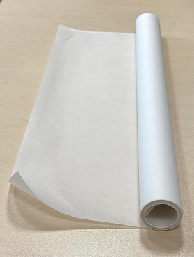 ПЕРГАМЕНТ для выпечки силиконизированный ПА-2, белый, Ф380мм, длина 8м (41гр/м)